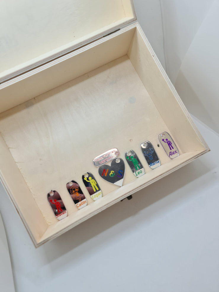 For LGBTQ Couples, Pride of Joy Wooden Memory Box