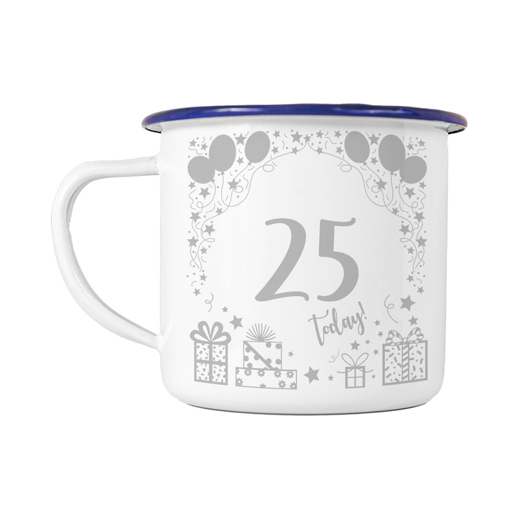 Birthday Milestone Enamel Mug