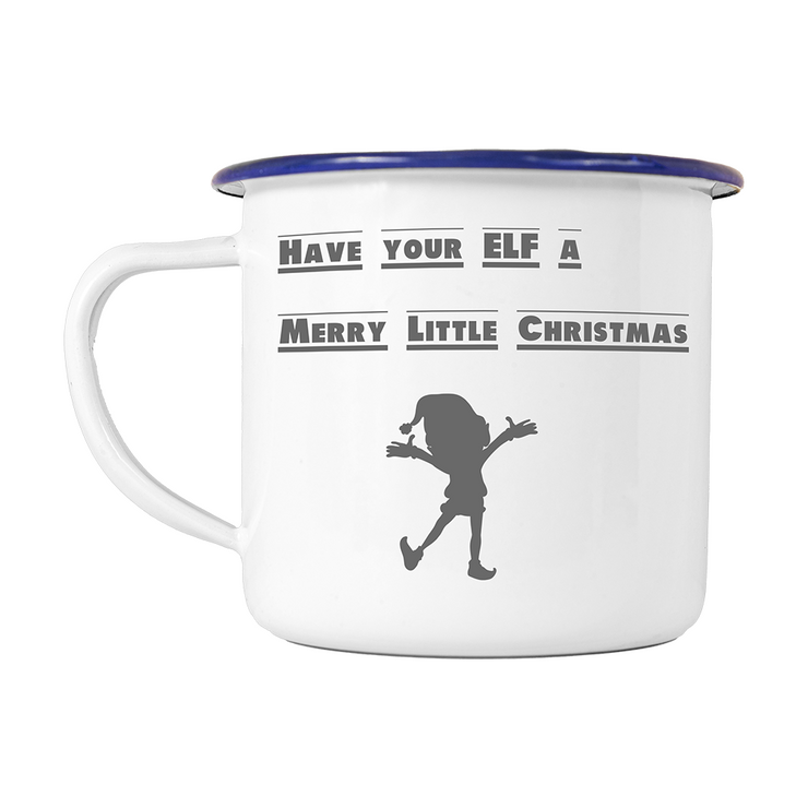 Christmas Enamel Mug