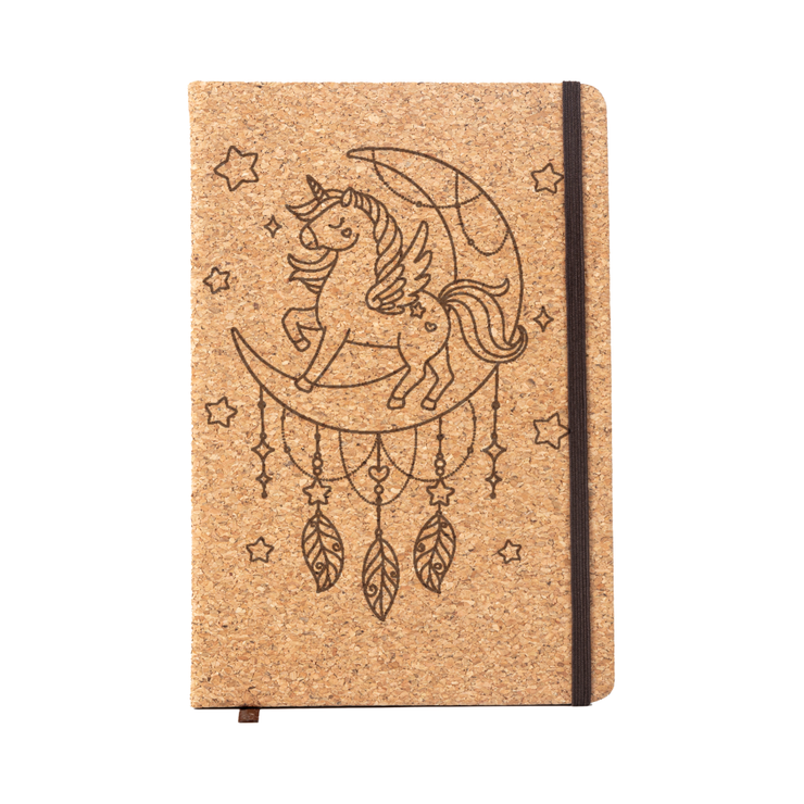 For Her Lined Cork Notebook