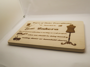 Zakera's Personalised Procraftinator Wooden Board