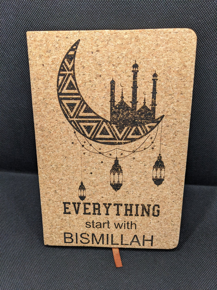 Engraved Islamic Notebook