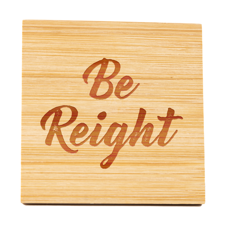 Be Reight Yorkshire Wood Coaster Set