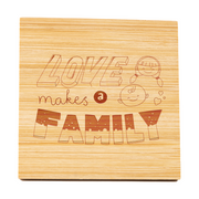 Mother's Day Wood Coaster Set