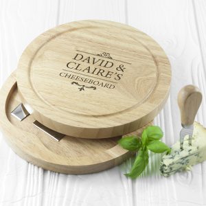 Personalised Cheese board set gift for Christmas, Mother&