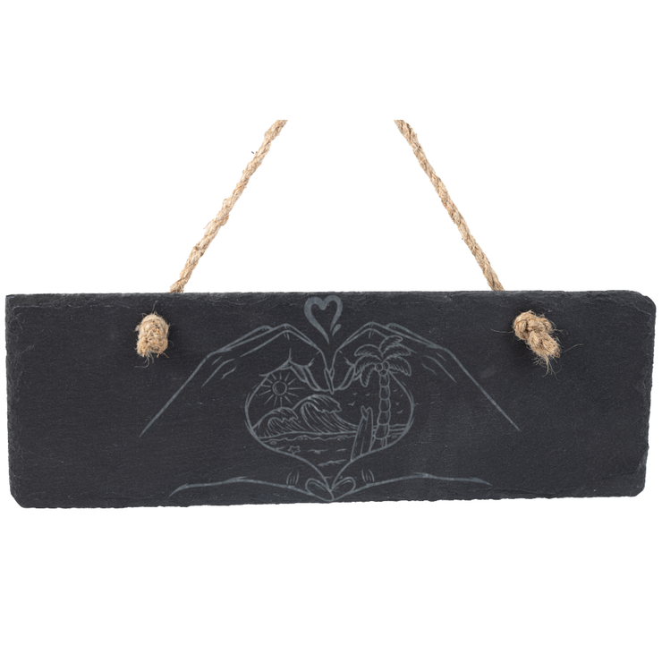 Personalised Slate Rectangle Sign