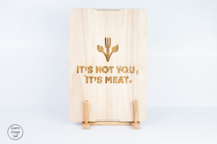 Personalised Chopping Board- Vegan