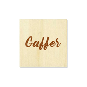 Customised Personalised Wood Coaster