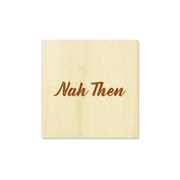 Customised Personalised Wood Coaster